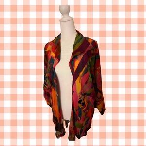 Vibrant Multicolor Collared Shirt